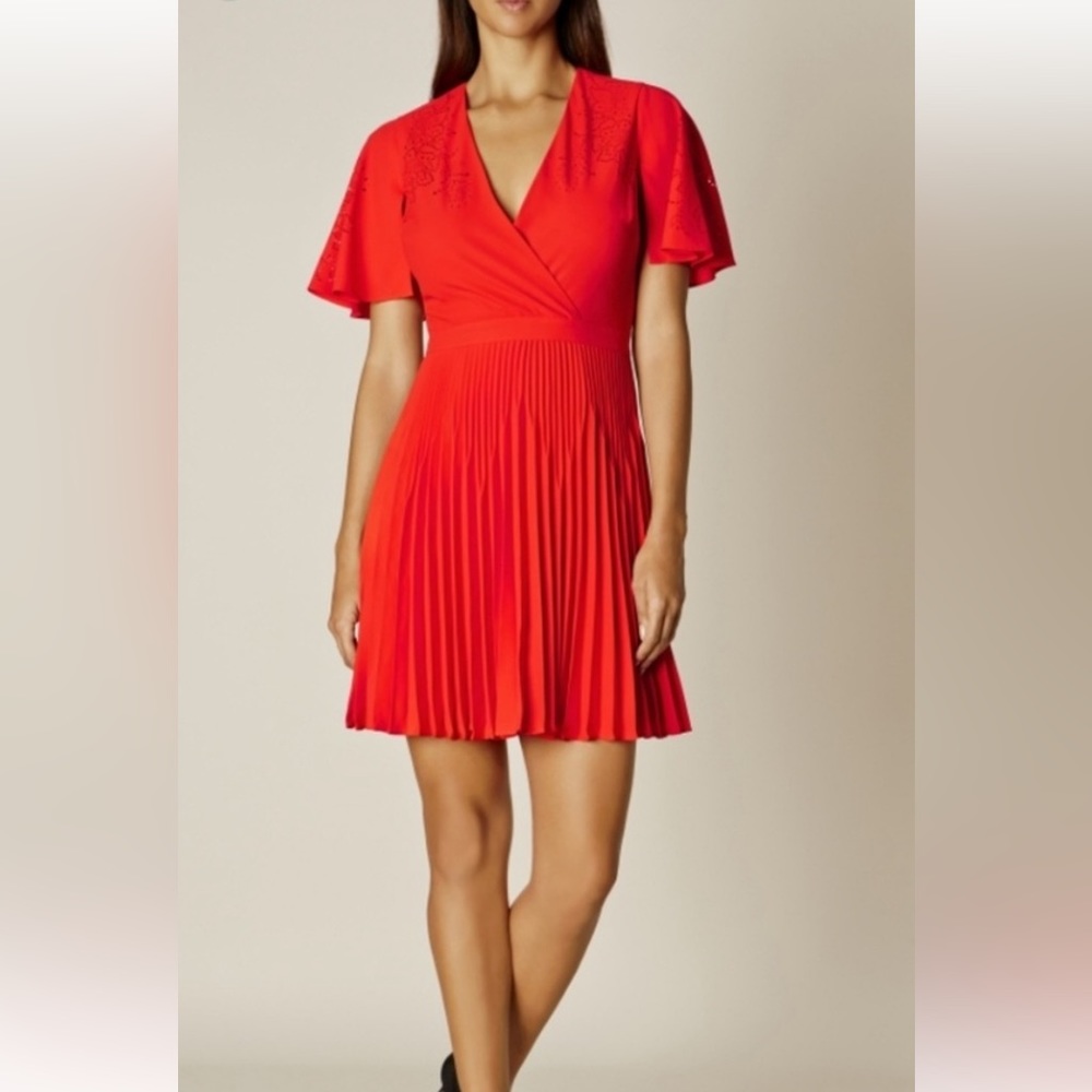 Karen Millen Pleated Dress